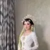 Potret Detail Syifa Hadju saat Akad Nikah, Cantik Berkebaya Putih Adat Jawa