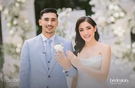 Potret Gagah Vincent Verhaag di Acara Pernikahan dengan Jessica Iskandar, Pancarkan Pesona Suami Idaman Pakai Setelan Jas