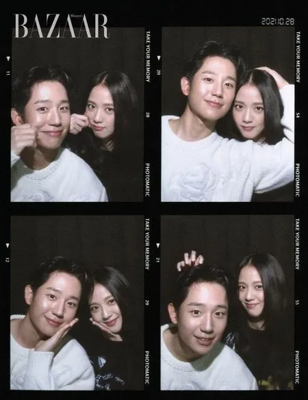 Potret Jisoo BLACKPINK dan Jung Hae In Jadi Model Majalah Bazaar, Bikin Baper Pamer Chemistry Untuk Drakor 'SNOWDROP'
