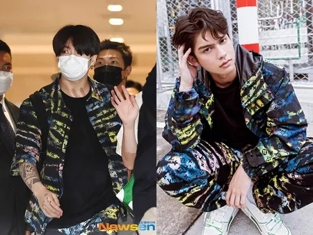 Potret Jungkook BTS dan Bright Vachirawit Pakai Outfit yang Sama Dari Louis Vuitton, Siapa Lebih Mempesona?