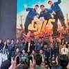 Potret Keseruan Press Conference FIlm 'GJLS: Berapi-Api', Rispo Ungkap Tantangan Selama Syuting