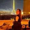 Potret Laura Moane di Paris, Tampil Cantik Elegan Sambil Nikmati Berbagai Hidangan