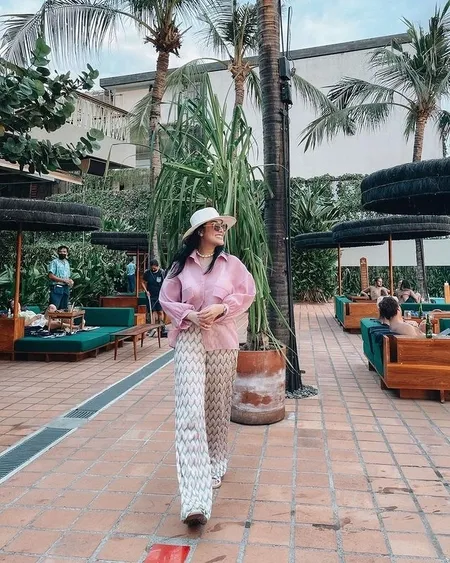 Potret Nindy Ayunda Liburan Mewah di Bali, Santai Hadapi Tudingan Dugaan Sekap Pembantu