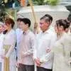 7 Potret Nurah Syahfirah dan Tamara Bleszynski di Pertunangan Teuku Rassya, Duduk Sampingan - Kompak