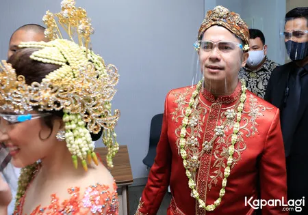Potret Pernikahan Handika Pratama dan Rosiana Dewi, Penuh Tawa Bahagia Sang Pengantin Baru