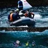 Potret Prilly Latuconsina Jadi Rescue Diver Untuk Kompetisi Red Bull Cliff Diving