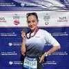 Potret Ririn Ekawati Ikut Chicago Marathon, Semangat Ditungguin Sang Putri
