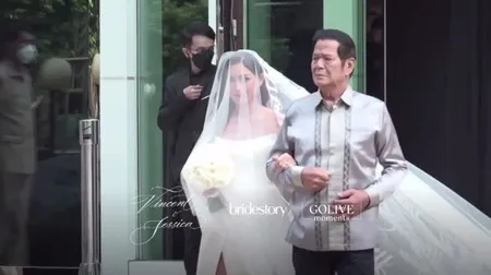 Potret Tawa Cantik Jessica Iskandar Selama Prosesi Pernikahan dengan Vincent Verhaag, Bahagia Banget