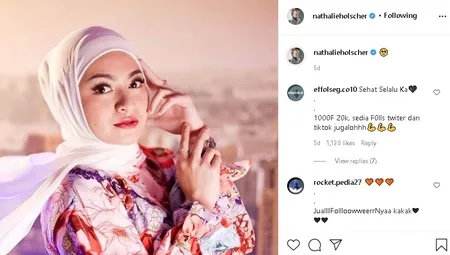 Potret Terbaru Nathalie Holscher yang Bikin Heboh Gara-Gara Curhat Sambil Nangis, Kini Sudah Hapus Foto Sule