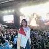 Potret Tsania Marwa Nonton Konser Nancy Ajram di Jakarta