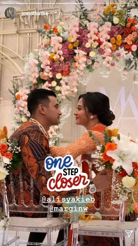 Potret Tunangan Ali Syakieb dan Margin Wieheerm yang Berlangsung Syahdu dan Penuh Kebahagiaan, Selangkah Lagi Sah!