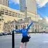 Potret Yuki Kato Spill Foto Ikut Chicago Marathon, Tampak Bahagia dan Bangga Banget