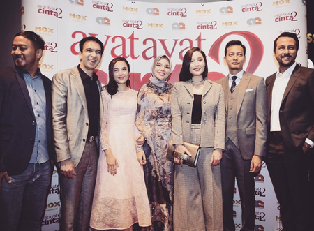 Premiere Aac 2 Di Malaysia Ada Laudya Cynthia Bella Dan Suami Kapanlagi Com