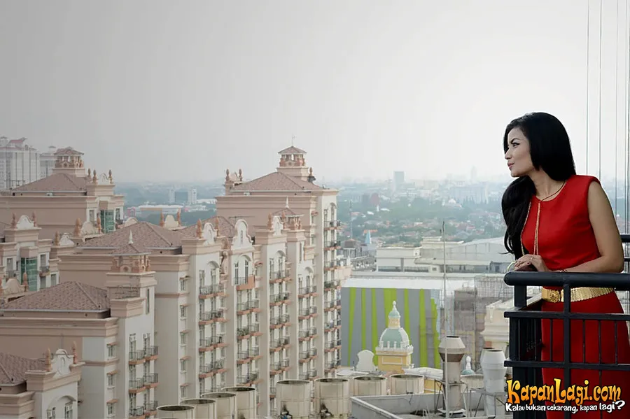 Potret Apartemen Rizma Simbolon - Nuansa Natal dan Tahun 