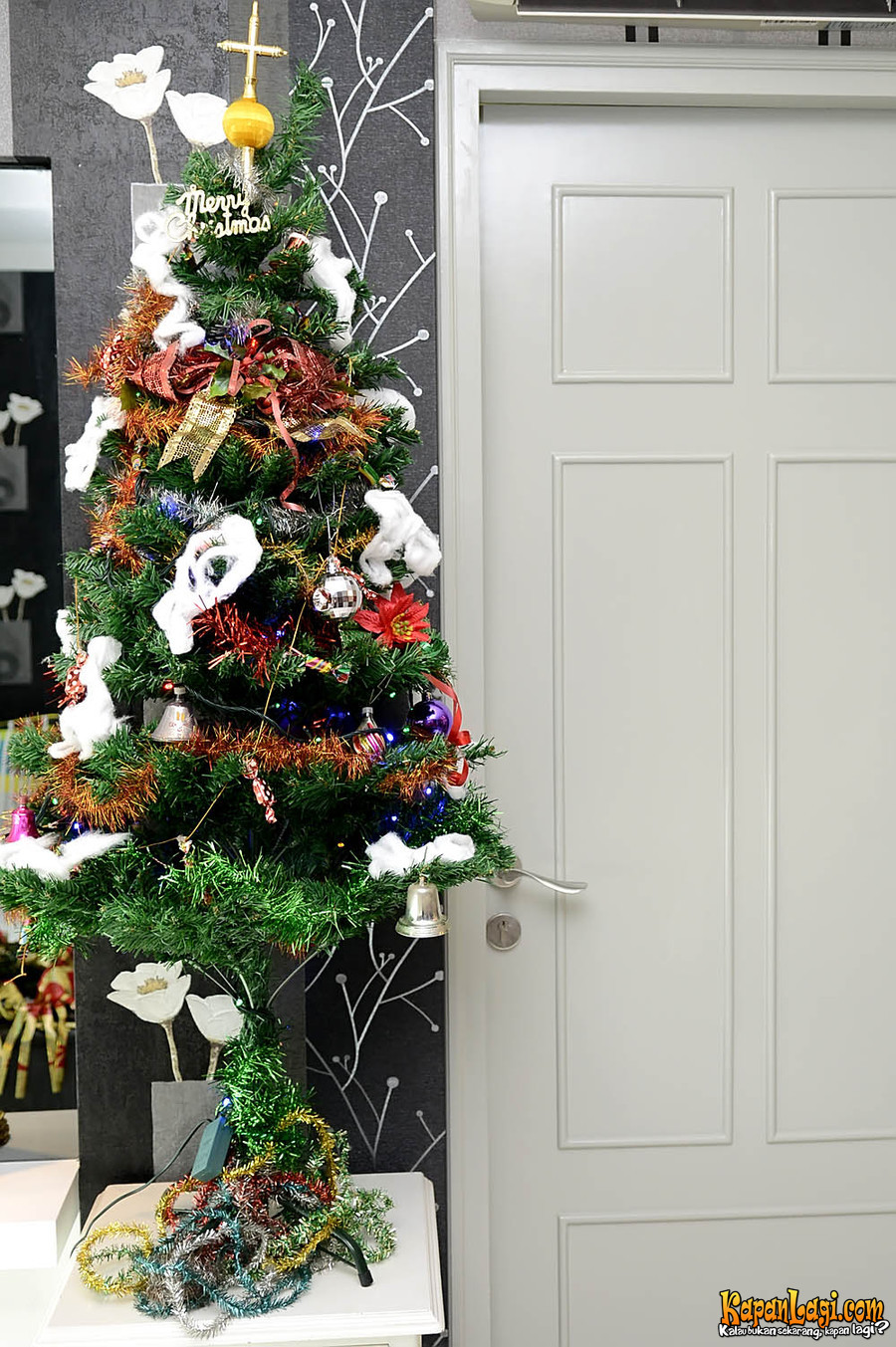Potret Apartemen Rizma Simbolon - Nuansa Natal dan Tahun 