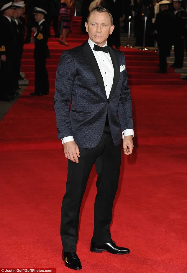 Daniel Craig di red carpet Royal Albert Hall