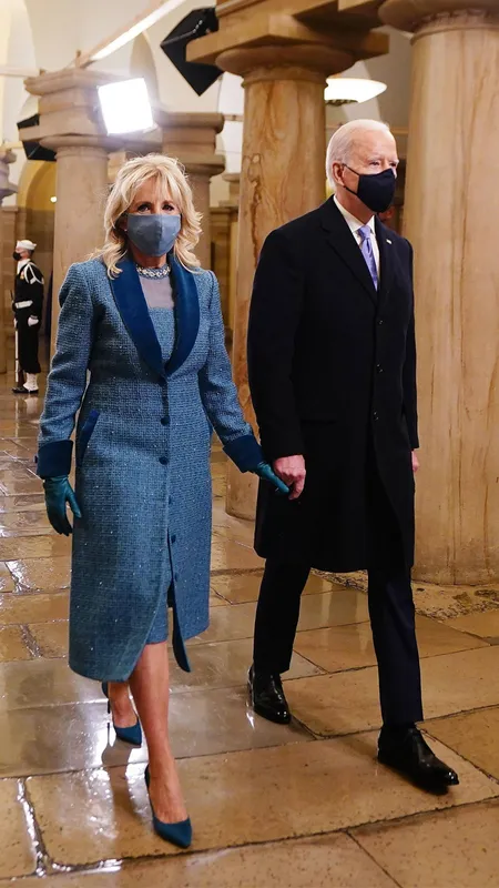 Resmi Dilantik Jadi Presiden AS, Ini 11 Foto Inagurasi Joe Biden yang Diramaikan Jennifer Lopez - Lady Gaga