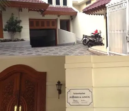 Rumah Bj Habibie Perpustakaan Garasi Mobil Mirip Parkir Di Mal