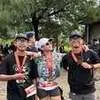 Sakina Tama Ikut Trail Running di Yogyakarta, Ngaku Tak Mudah