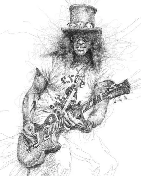 Seniman Asal Malaysia Buat Sketsa Wajah Seleb Ala Benang Ruwet M Kapanlagi Com