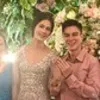 Senyum Sumringah Baim dan Paula Pada Momen Lamaran di Semarang