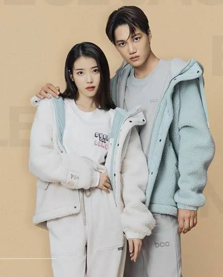 Sudah Lama Ditunggu, Kai EXO dan IU Akhirnya Foto Bareng No Edit-Edit Club