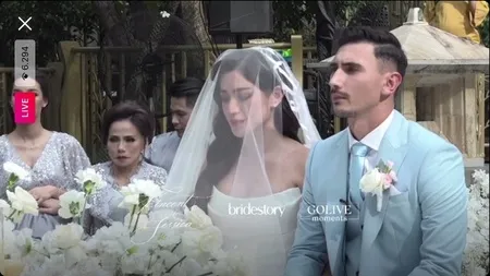 Sukses Bikin Pangling, 8 Potret Detail Penampilan Jessica Iskandar di Momen Pernikahan - Cantik Pakai Gaun Putih