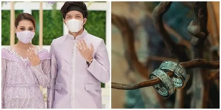 Termasuk Atta & Aurel, 6 Selebriti Ini Kenakan Cincin Kawin Bertabur Berlian di Momen Pernikahan Mereka