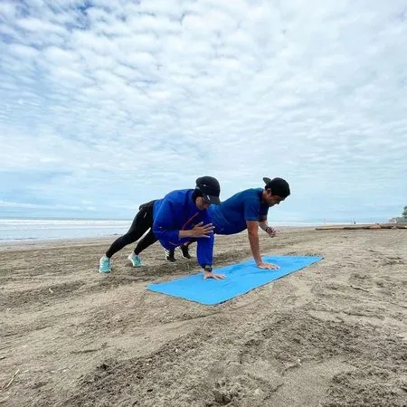 Ditto dan Ayudia Pasangan Romantis yang Juga Atletis, Intip 7 Potret Mereka Saat Berolahraga