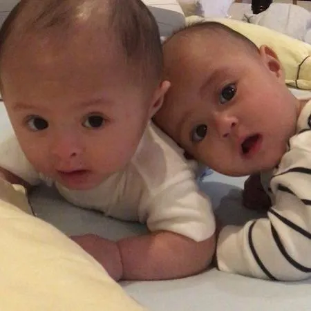 Usia 6 Bulan Bayi Kembar Cynthia Lamusu Makin Lucu Bikin Gemas Kapanlagi Com