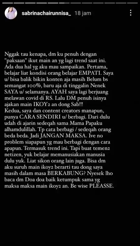 Viral Tren Ikoy-Ikoyan Ala Arief Muhammad, Sederet Seleb Ini Tak Mau Ikutan dan Ada Yang Blak-blakan Mencibir!