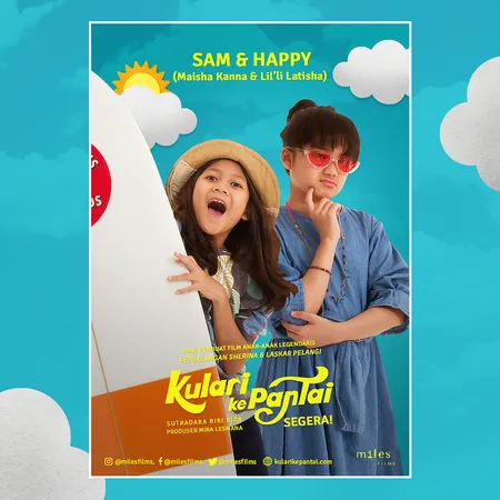 Yuk Intip Para Pemain dalam Film Anak 'KU LARI KE PANTAI'