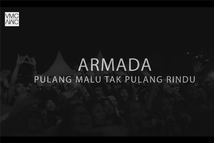 Video Klip Armada Band Pulang Malu Tak Pulang Rindu Musik M