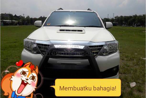 Dijual Mobil Bekas Solo - Toyota Fortuner G, 2012