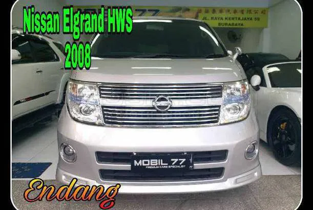 Jual Mobil Nissan Elgrand High Way Star Bensin 2008 