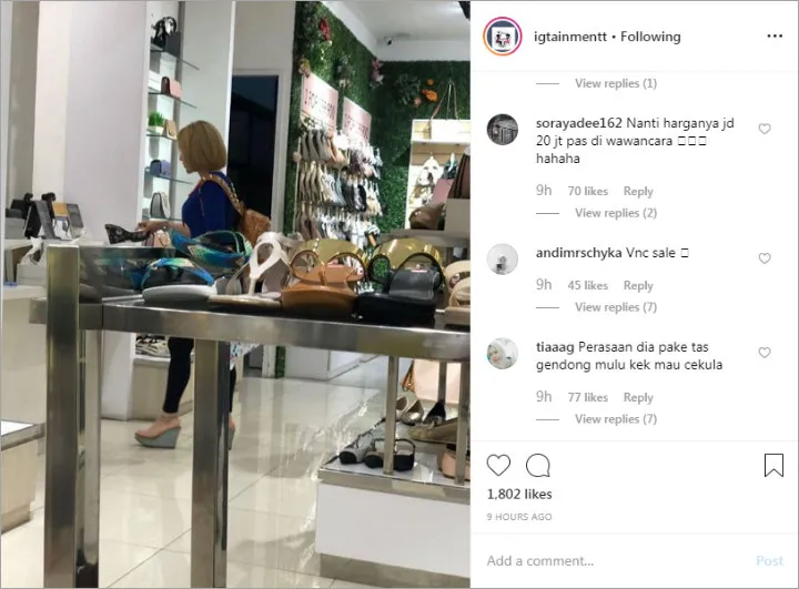 Instagram @igtainmentt