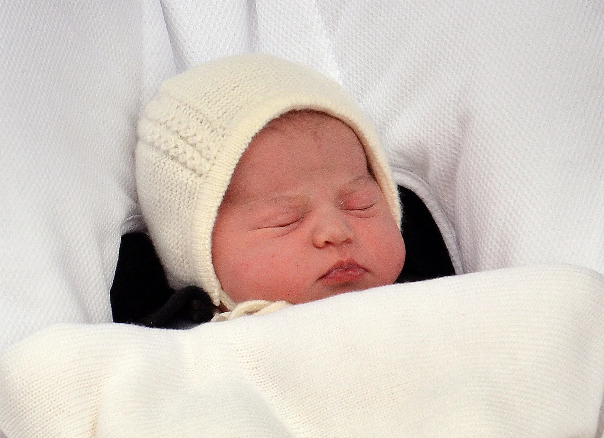 Cantiknya bayi kedua Kate dan William. @AFP