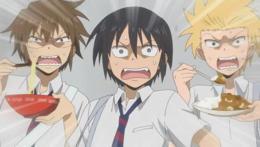 DAILY LIFE OF HIGHSCHOOL BOYS