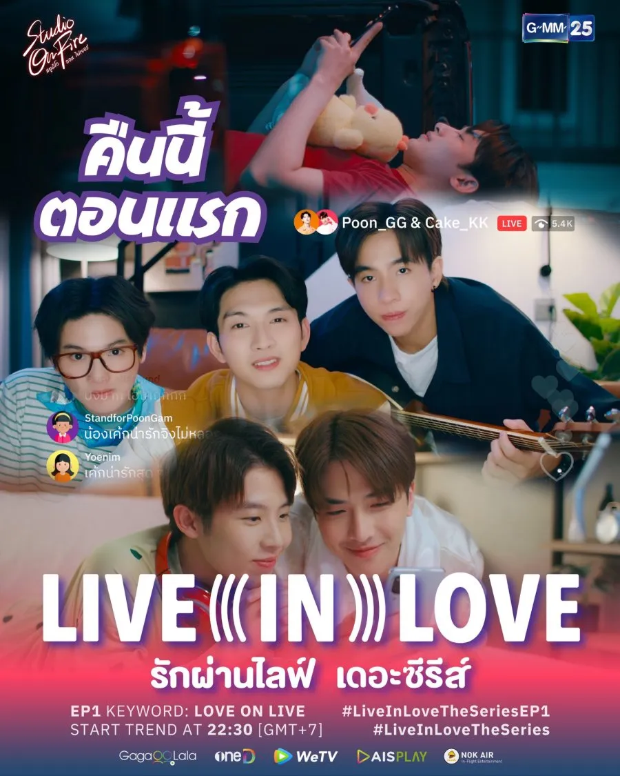Drama Thailand LIVE IN LOVE (credit: mydramalist.com)