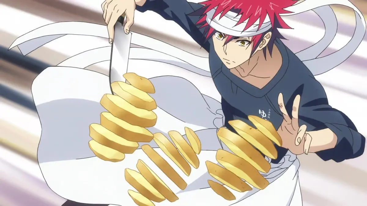 Anime Food Wars! (credit: imdb.com)