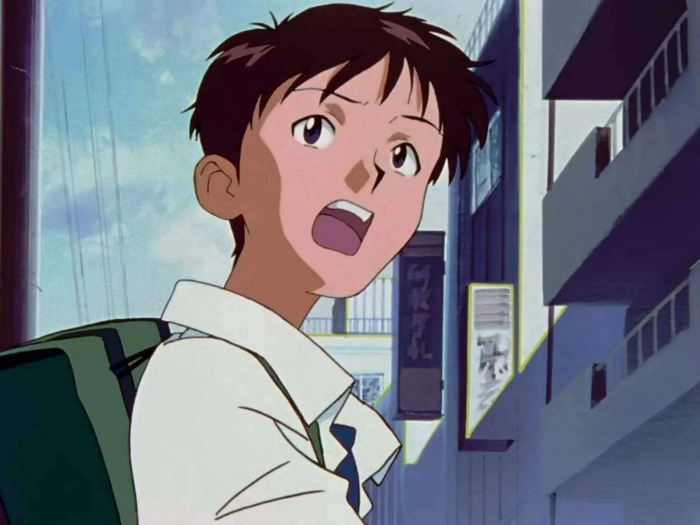 Shinji Ikari di anime Neon Genesis Evangelion (credit: imdb.com)