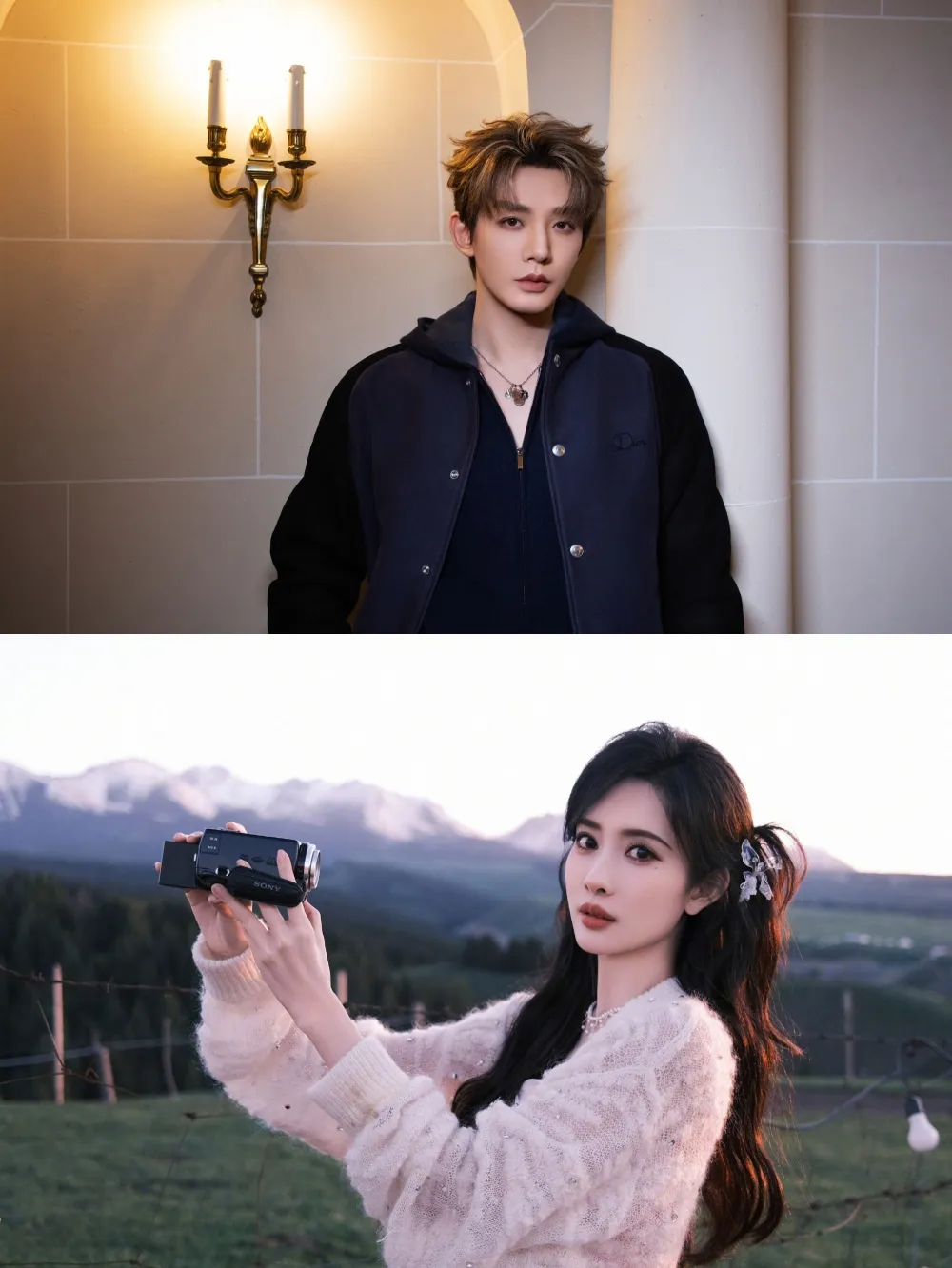 Meng Ziyi dan Deng Wei - copyright: weibo.com