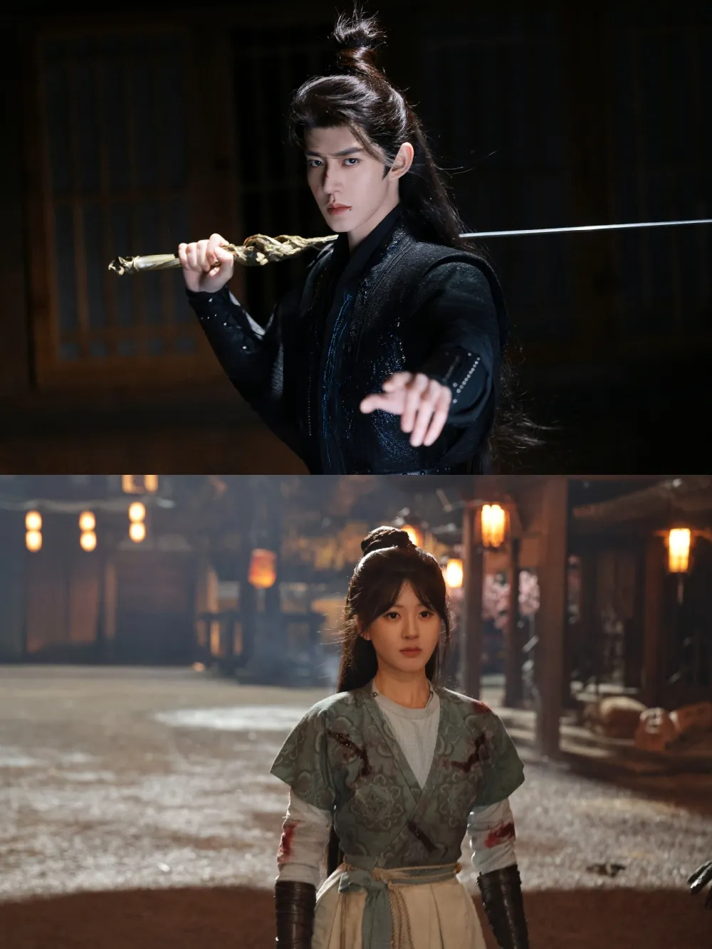 Zhao Lusi and Deng Wei - copyright: weibo.com