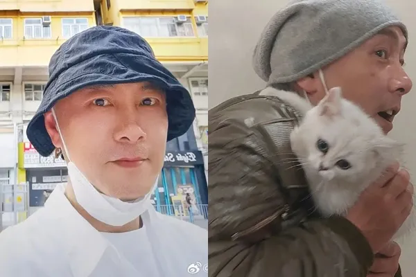 Potret terbaru Dicky Cheung (credit: Zhang Jingjian Weibo)