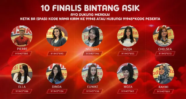 10 Finalis Bintang Asik