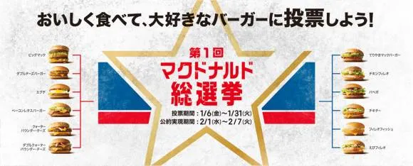 Pemilihan Burger Nasional Pertama di Jepang © en.rocketnews24.com