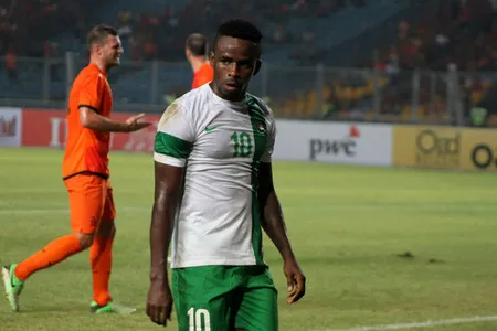 Greg Nwokolo menjalani pemeriksaan di kepolisian.
