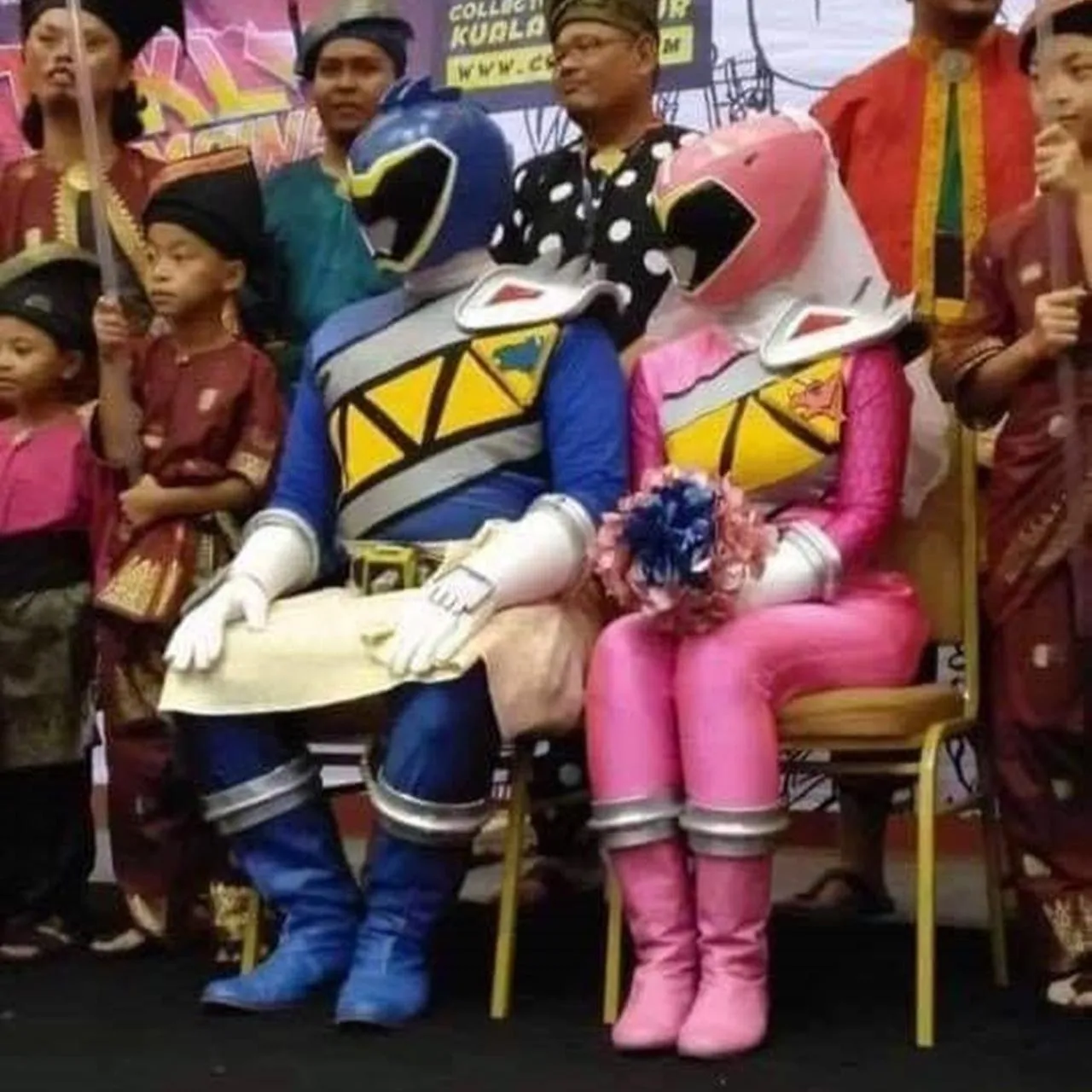 Menikah Power Rangers © Facebook