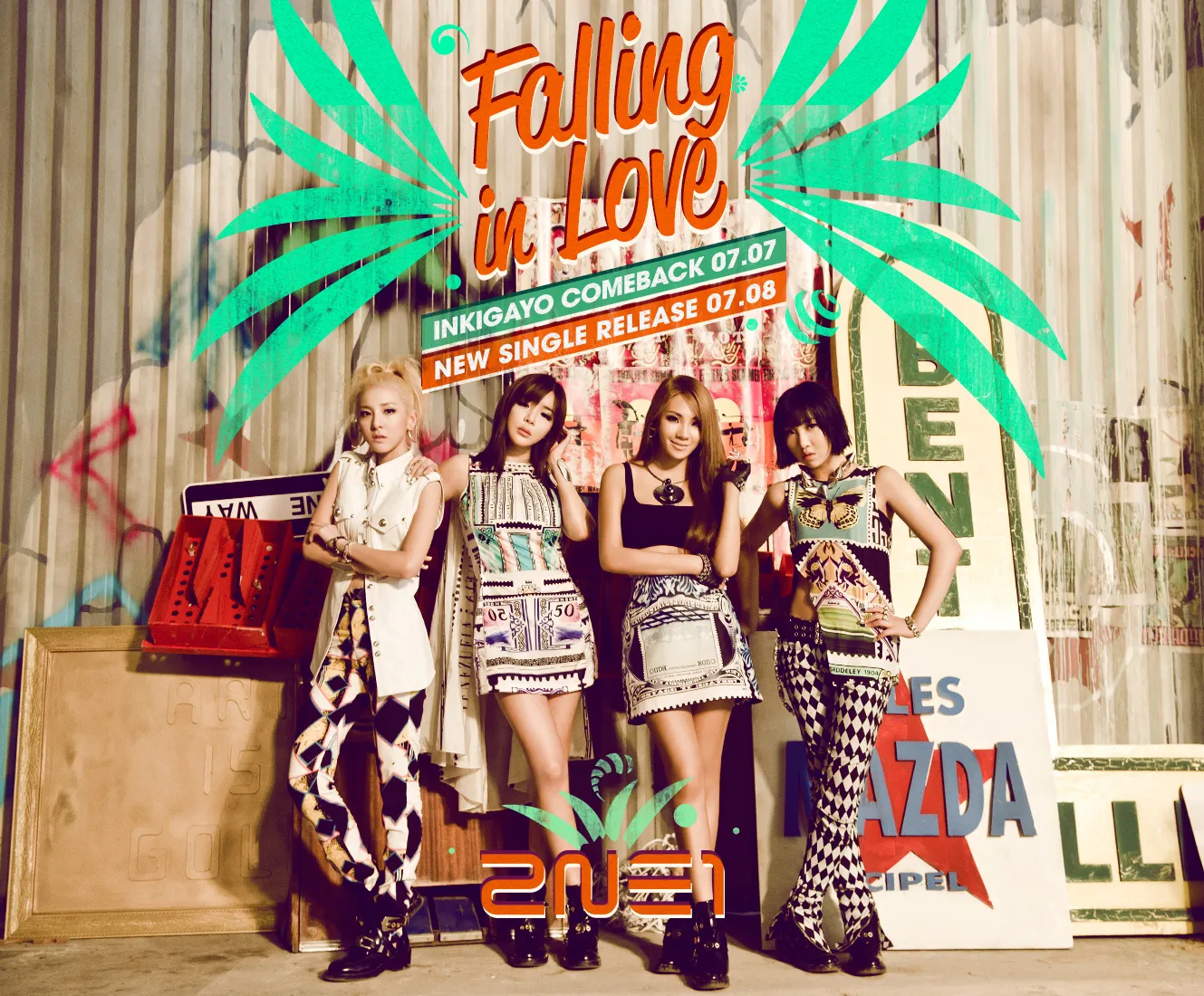 Teaser foto comeback 2NE1 ©soompi.com
