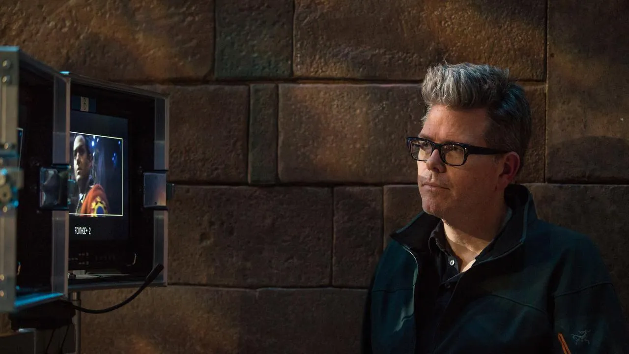 Christopher McQuarrie saat menyutradarai MISSION IMPOSSIBLE: ROGUE NATION © Paramount Pictures